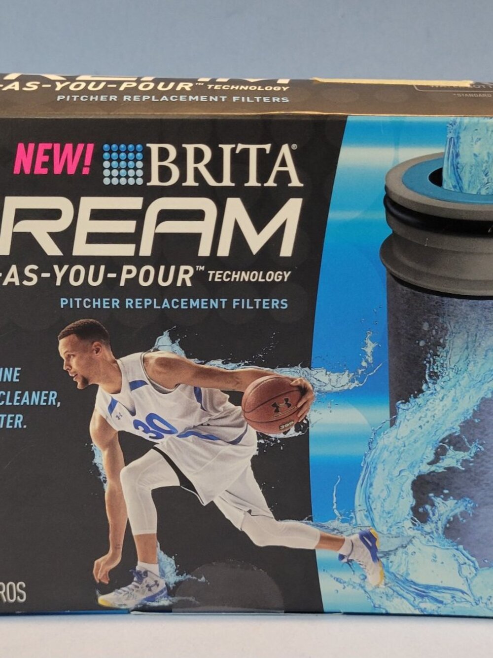 Genuine Brita Stream Replacement Water Filters 3 Pack - NEW